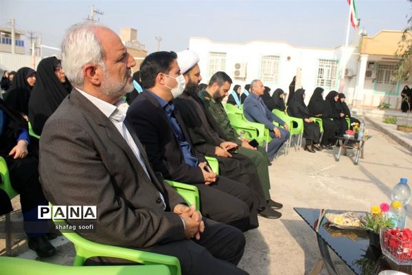 یادواره شهدای دبیرستان دخترانه بانو دهدشتیان در امیدیه