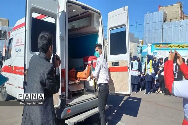 برگزاری بیست‌و‌پنجمین مانور زلزله در مدارس شهر یاسوج