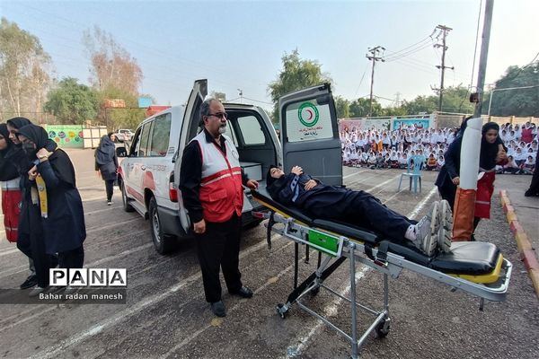 بیست و پنجمین مانور سراسری زلزله و ایمنی در دزفول