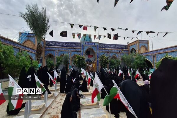 حضور دانش‌آموزان بافقی در راهیان نور