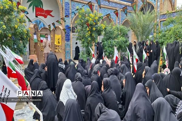 حضور دانش‌آموزان بافقی در راهیان نور