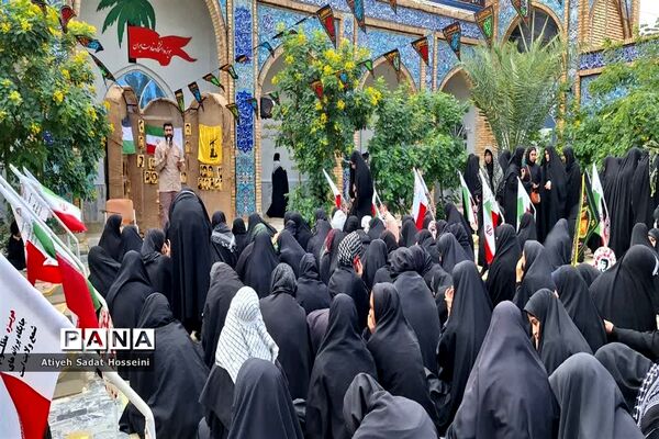 حضور دانش‌آموزان بافقی در راهیان نور