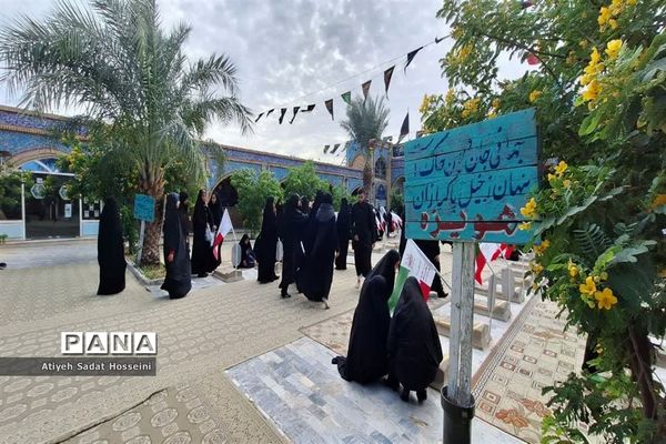 حضور دانش‌آموزان بافقی در راهیان نور