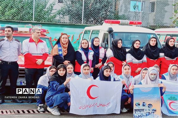 مانور سراسری زلزله و ایمنی در شهرستان قائمشهر