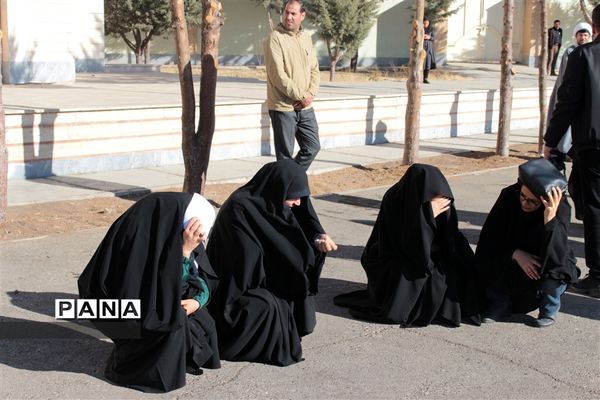 برنامه استانی مانور زلزله و ایمنی در زنجان