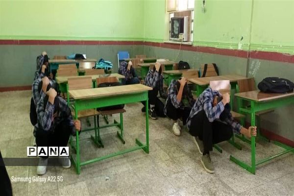 بیست و پنجمین مانور سراسری زلزله و ایمنی در امیدیه