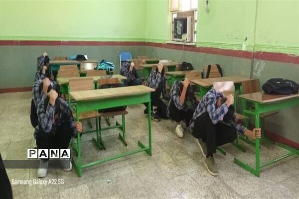 بیست و پنجمین مانور سراسری زلزله و ایمنی در امیدیه