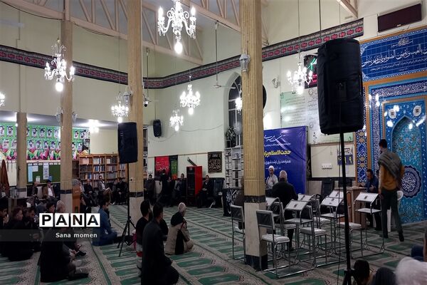 حضور نماینده ‌‌شهر مشهد و کلات در مسجد الاقصی ناحیه ۶