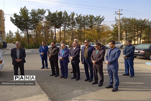 غبا‌رروبی مزار شهدای گمنام دانشگاه آزاد اسلامی واحد کاشمر