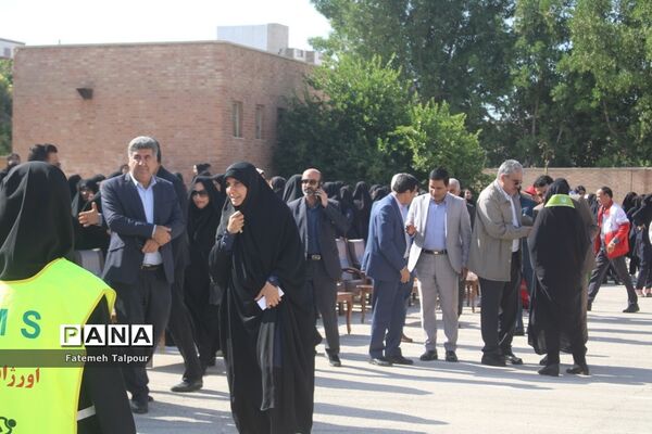 بیست و پنجمین مانور سراسری زلزله در بوشهر