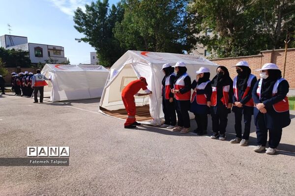 بیست و پنجمین مانور سراسری زلزله در بوشهر
