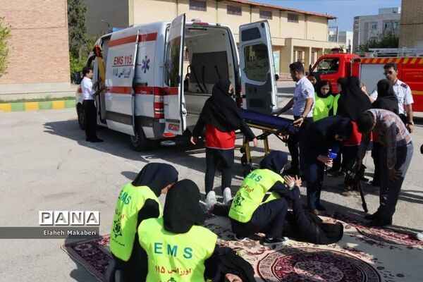 بیست و پنجمین مانور سراسری زلزله در بوشهر
