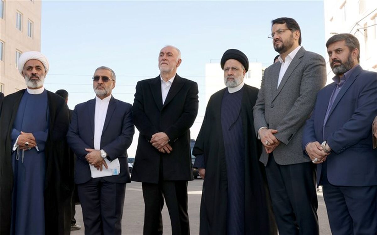 بازدید آیت الله رئیسی از طرح نهضت ملی مسکن شهر جدید پرند