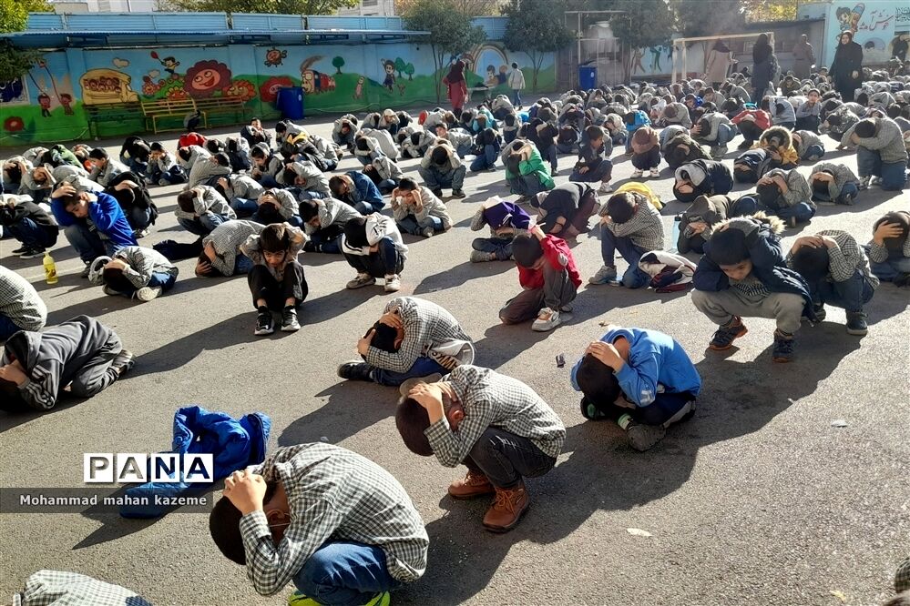 برگزاری بیست و پنجمین مانور سراسری زلزله در شیراز