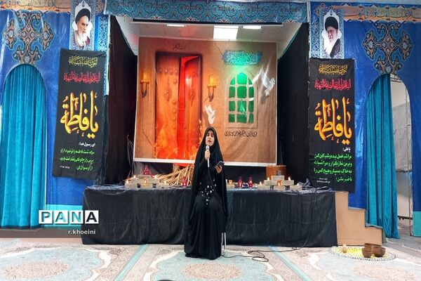 مراسم عزاداری و تئاتر ویژه ایام فاطمیه در مسجد مقدس جمکران