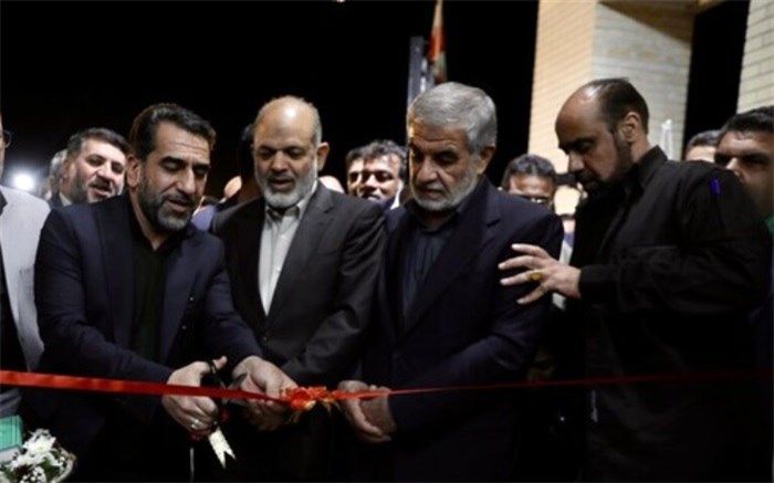 افتتاح ‌مدرسه خیری ‌اشکذر با حضور وزیر کشور