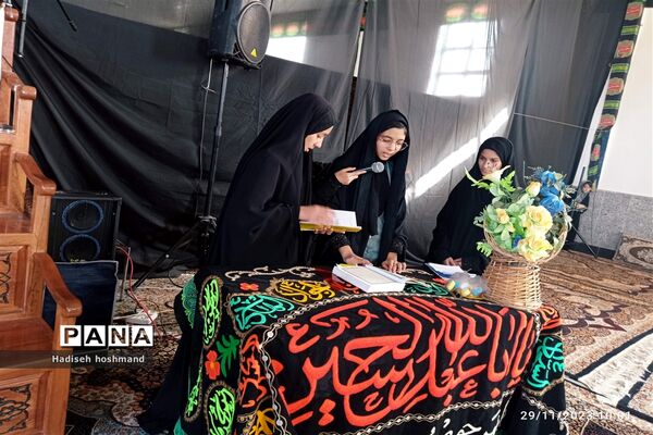 برگزاری مراسم دهه فاطمیه در خلیل‌آباد