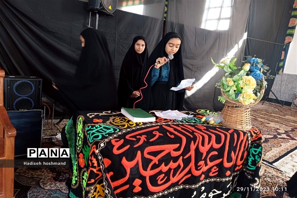 برگزاری مراسم دهه فاطمیه در خلیل‌آباد