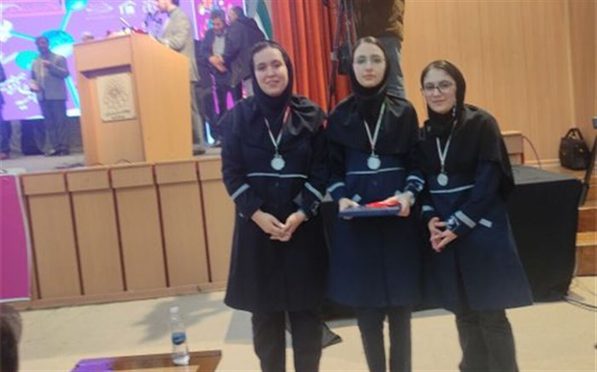 کسب مدال نقره در لیگ علمی پایا توسط دانش‌آموزان اردبیلی