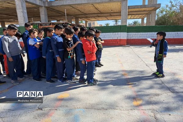 سوگواری  ایام فاطمیه در آموزشگاه شهید طالقانی بافق