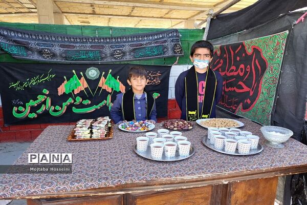 سوگواری  ایام فاطمیه در آموزشگاه شهید طالقانی بافق