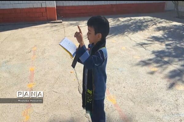 سوگواری  ایام فاطمیه در آموزشگاه شهید طالقانی بافق