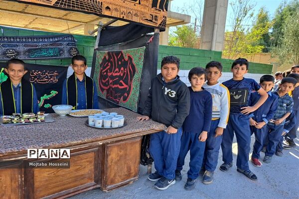 سوگواری  ایام فاطمیه در آموزشگاه شهید طالقانی بافق