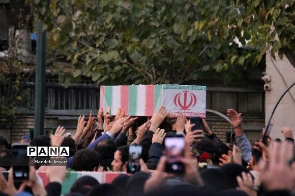 مراسم وداع با شهدای تازه تفحص شده مدافع حرم