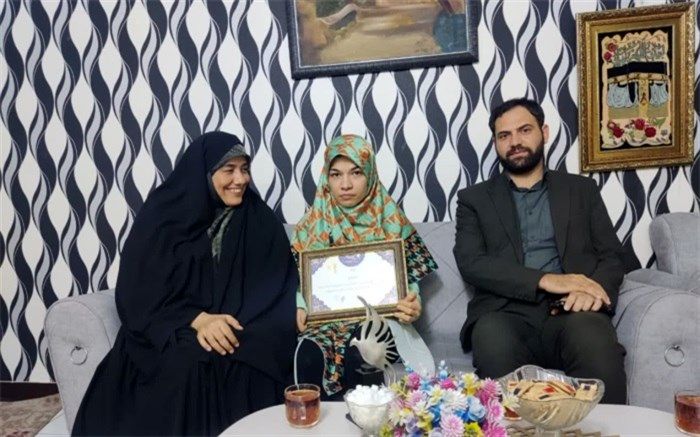 معلولان، فرشتگانی خلاق و توانمندهستند/فیلم