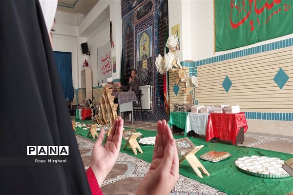 سوگواری ایام فاطمیه در مدارس بافق