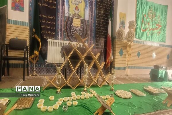 سوگواری ایام فاطمیه در مدارس بافق