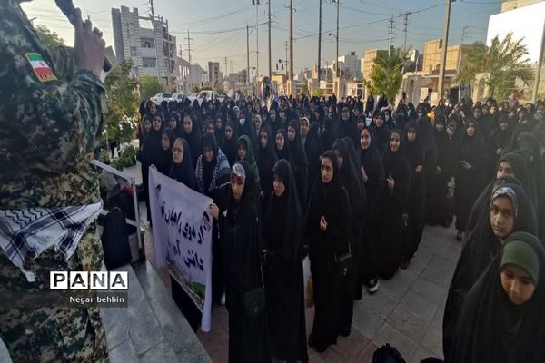 اعزام  کاروان راهیان‌نور دانش‌آموزان شهرستان گناوه