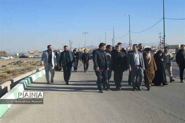 مراسم تشییع پیکر شهید «آقاعبداللهی» در شهر کهک قم