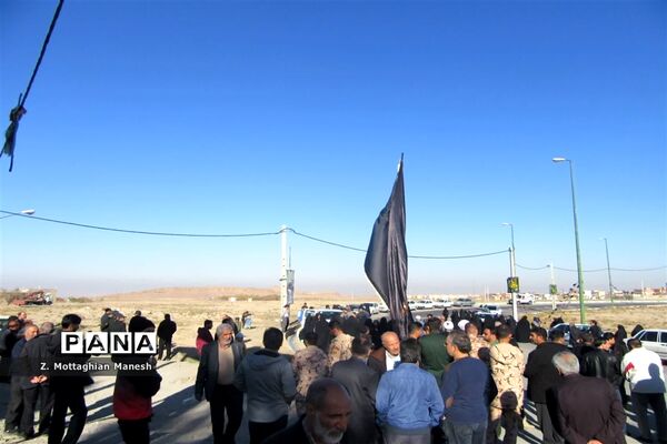 مراسم تشییع پیکر شهید «آقاعبداللهی» در شهر کهک قم