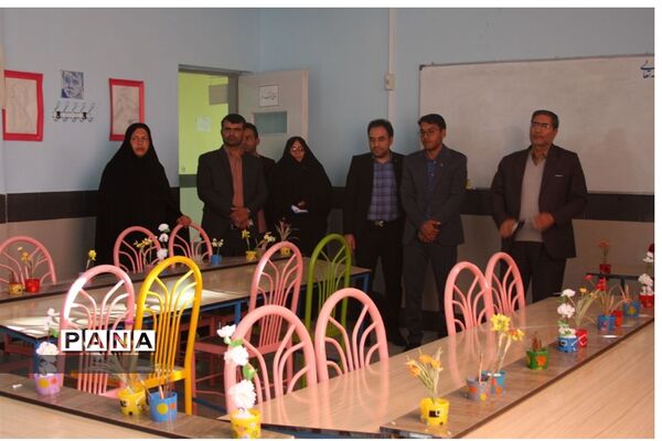 بازدید مشاور اموربین الملل مدارس سمپاد کشور از شهرستان نهبندان