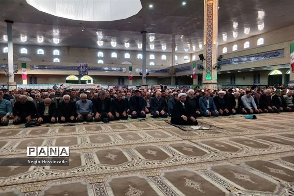 مراسم نماز جمعه اسلامشهر با حضور رئیس مجلس شورای اسلامی