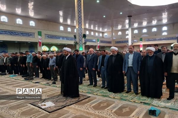 مراسم نماز جمعه اسلامشهر با حضور رئیس مجلس شورای اسلامی