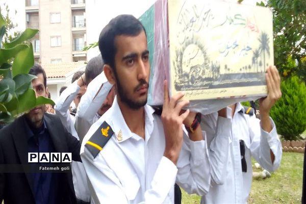 ورود دو شهید گمنام به محمود‌آباد