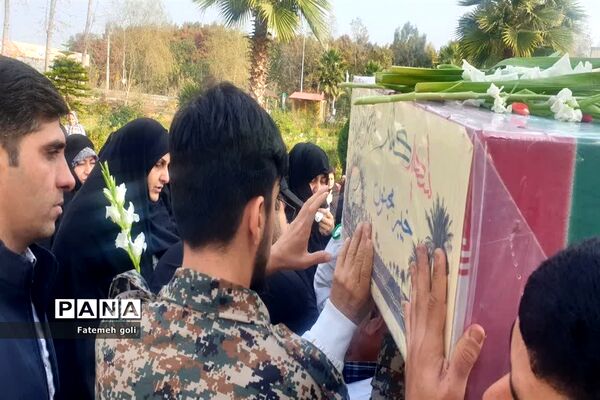 ورود دو شهید گمنام به محمود‌آباد