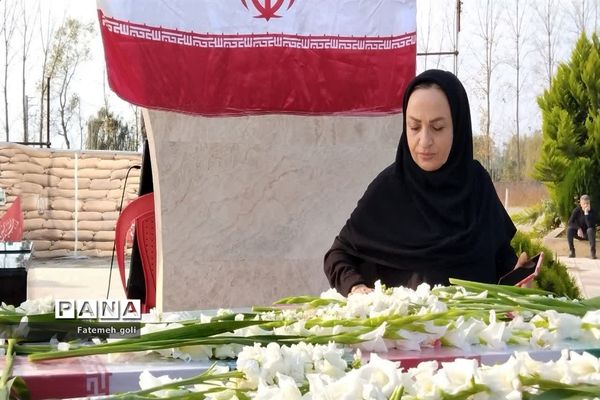 ورود دو شهید گمنام به محمود‌آباد