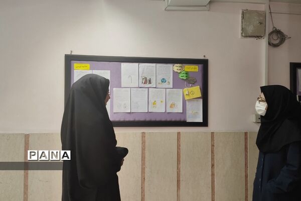 بازدید از روند انجام فعالیت‌های پرورشی مدارس شاهد و ایثارگر ناحیه یک شهرری