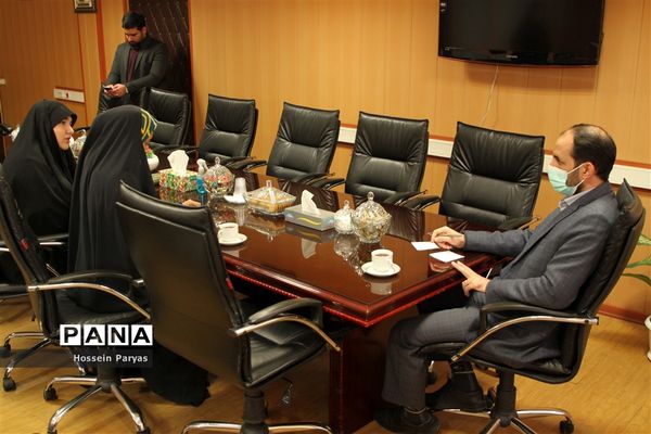 دیدار اعضای مجلس دانش‌آموزی با معاونان وزارت آموزش و پرورش