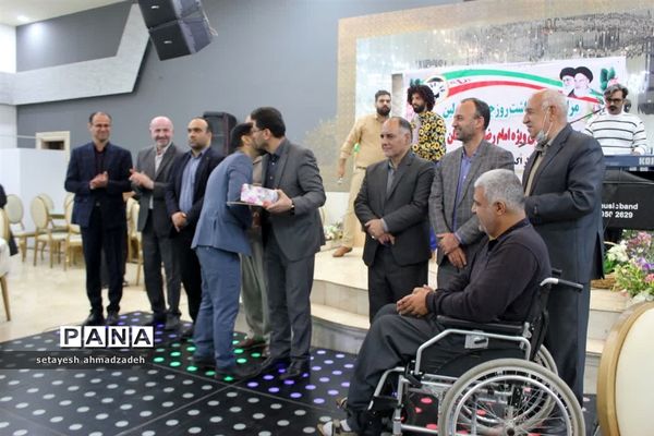 مراسم روز جهانی معلولین در گلوگاه