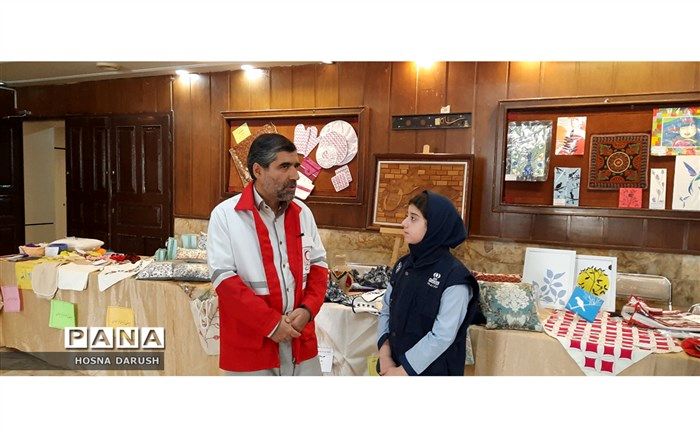 رونمایی کتاب آمادگی در برابر مخاطرات با خط بریل در مشهد