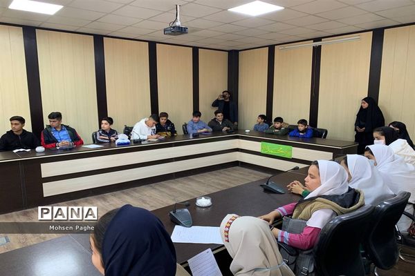 جلسه مجمع هیات شورای دانش‌آموزی شهرستان آق قلا