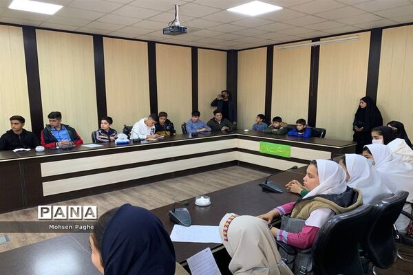 جلسه مجمع هیات شورای دانش‌آموزی شهرستان آق قلا