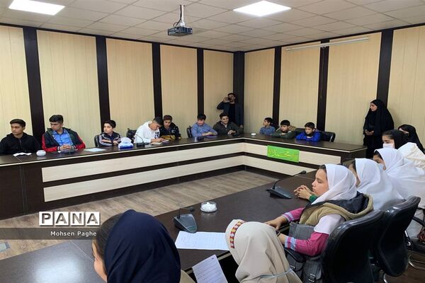 جلسه مجمع هیات شورای دانش‌آموزی شهرستان آق قلا