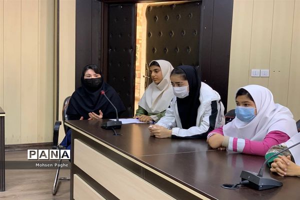 جلسه مجمع هیات شورای دانش‌آموزی شهرستان آق قلا