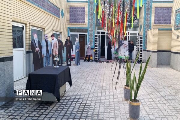 برگزاری یادواره شهدای غزه و شهید فخری زاده در شهرک شهید درخشان