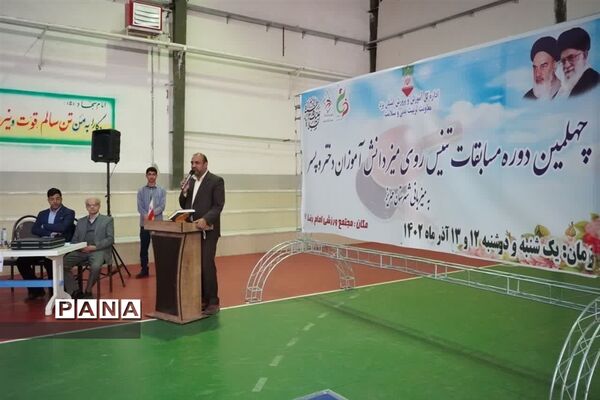 برگزاری مسابقات تنیس روی میز دانش‌آموزان پسر متوسطه دوم استان یزد در شهرستان مهریز